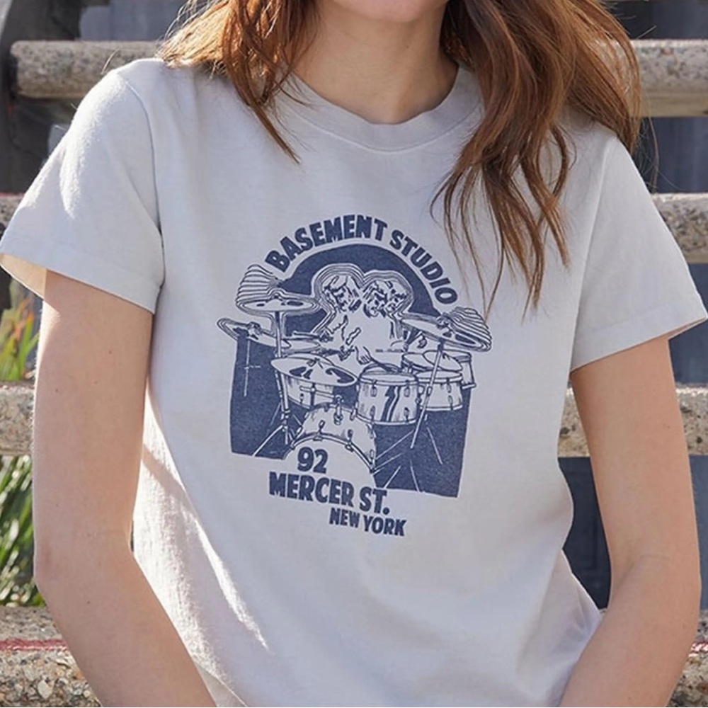 Brandy Melville John Galt White Tee